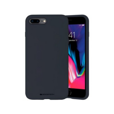 iPhone 7 Plus Compatible Case Cover With Premium Silicon - Navy